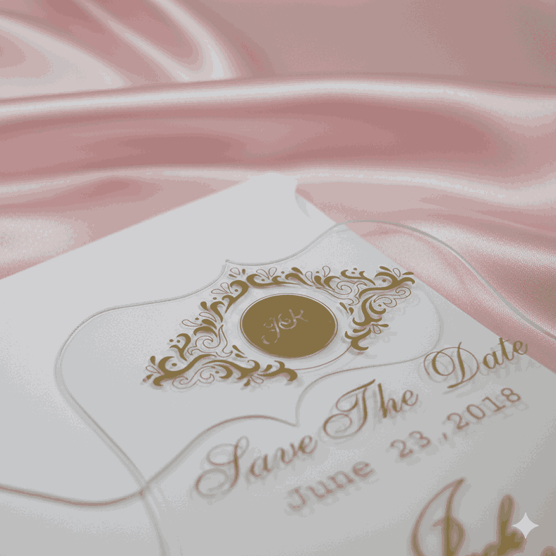 Clear Acrylic Wedding Invitation: Acrylic Invites