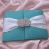 Arum - Turquoise White Ribbon (3)