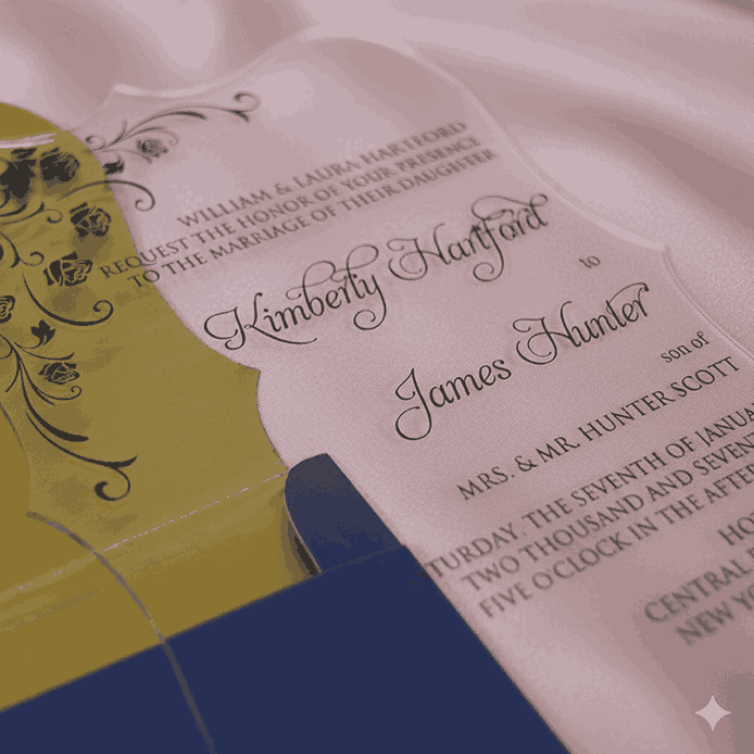 Clear Acrylic Wedding Invitations: Acrylic Wedding Invites