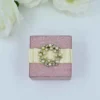 Blush Pink Silk Wedding Party Favor Box (3)