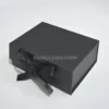 Custom Foldable Packaging Box Ribbon Bow Closure Box (3)