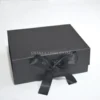 Custom Foldable Packaging Box Ribbon Bow Closure Box (4)
