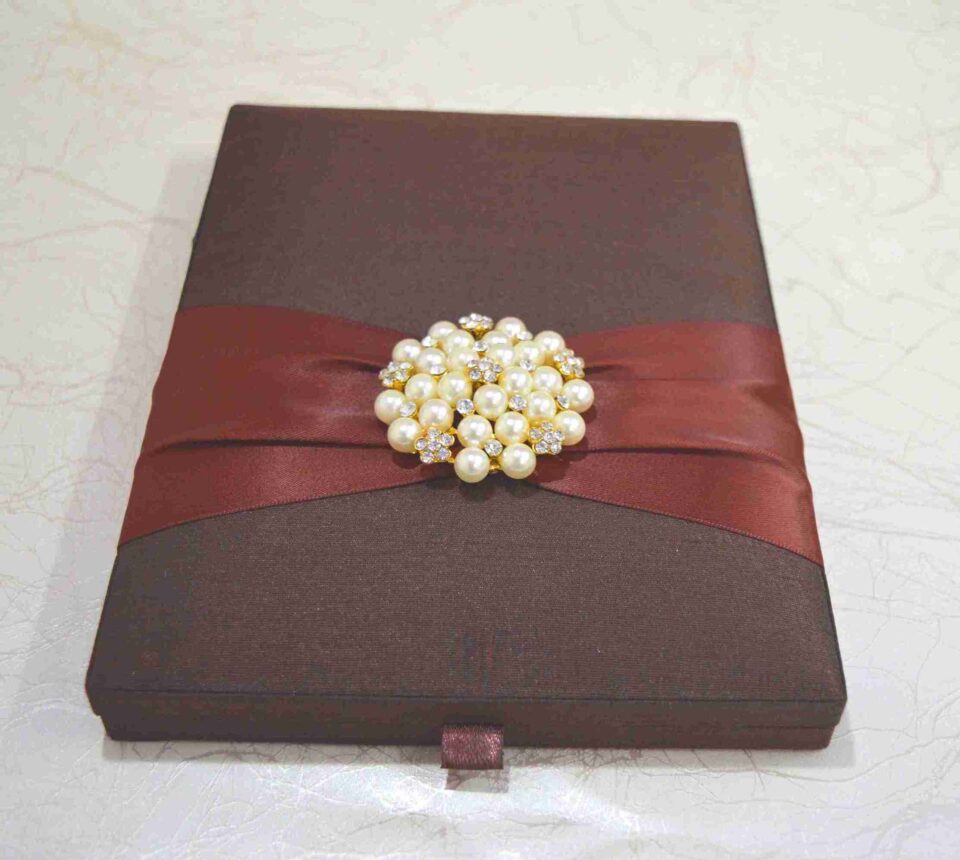 Silk Wedding Invitation Box: Boxed Invites