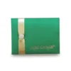 Embellished Green Silk Wedding Invitation Folio (3)