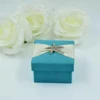 Embellished Wedding Favor Box With Starfish Brooch (1)