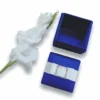 Royal Blue Silk Wedding Favor Box (1)
