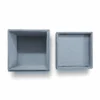 Silver Silk Bridal Shower Favor Boxes (1)