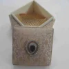 Wedding Party Favor Box in Brocade Silk (2)