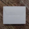 White Art Paper Mailing Envelope for Wedding Invitations (3)
