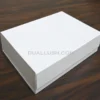 White Collapsible Gift Packaging Box Magnetic Flap Packing Box (4)