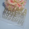Clear Acrylic Bat Mitzvah Invitation (2)