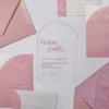 Clear Acrylic Bridal Shower Invitation (1)