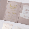 Sweet 16 velvet invitation cost