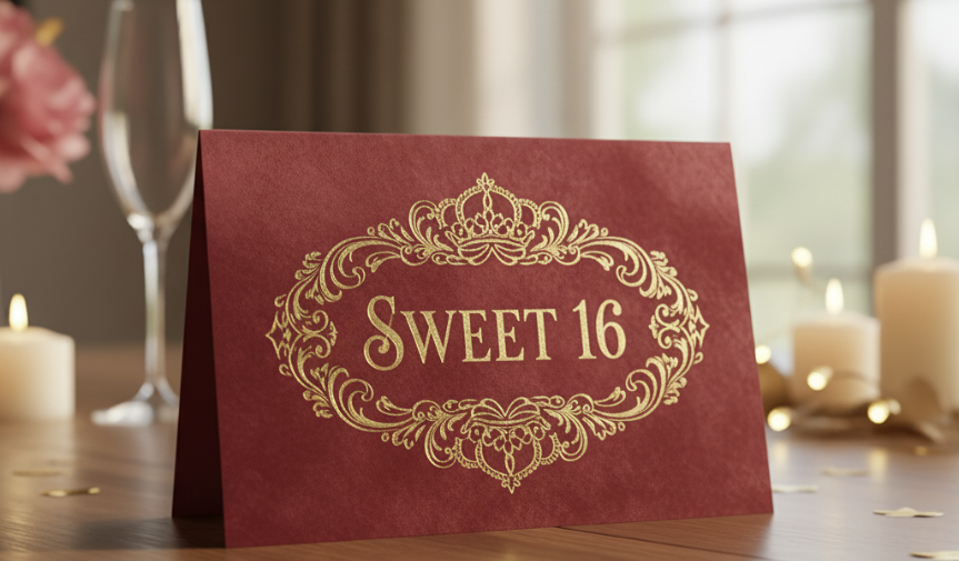 Sweet 16 Invites