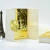 Gold Velvet Wedding Invitation Box Mirror Acrylic Invite (3)