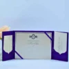 Wedding Invitation with Foil Print