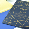 plexi wedding invitations