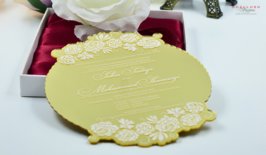 Plexi Wedding Invitations
