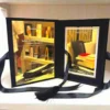 Custom Luxury Velvet Award Box with Gold Mirror Acrylic Plaque • Employee Excellence Awards for Corporate Gala (1)