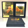 Custom Luxury Velvet Award Box with Gold Mirror Acrylic Plaque • Employee Excellence Awards for Corporate Gala (4)