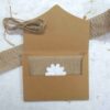 Rustic Burlap Wedding Invitation Suite