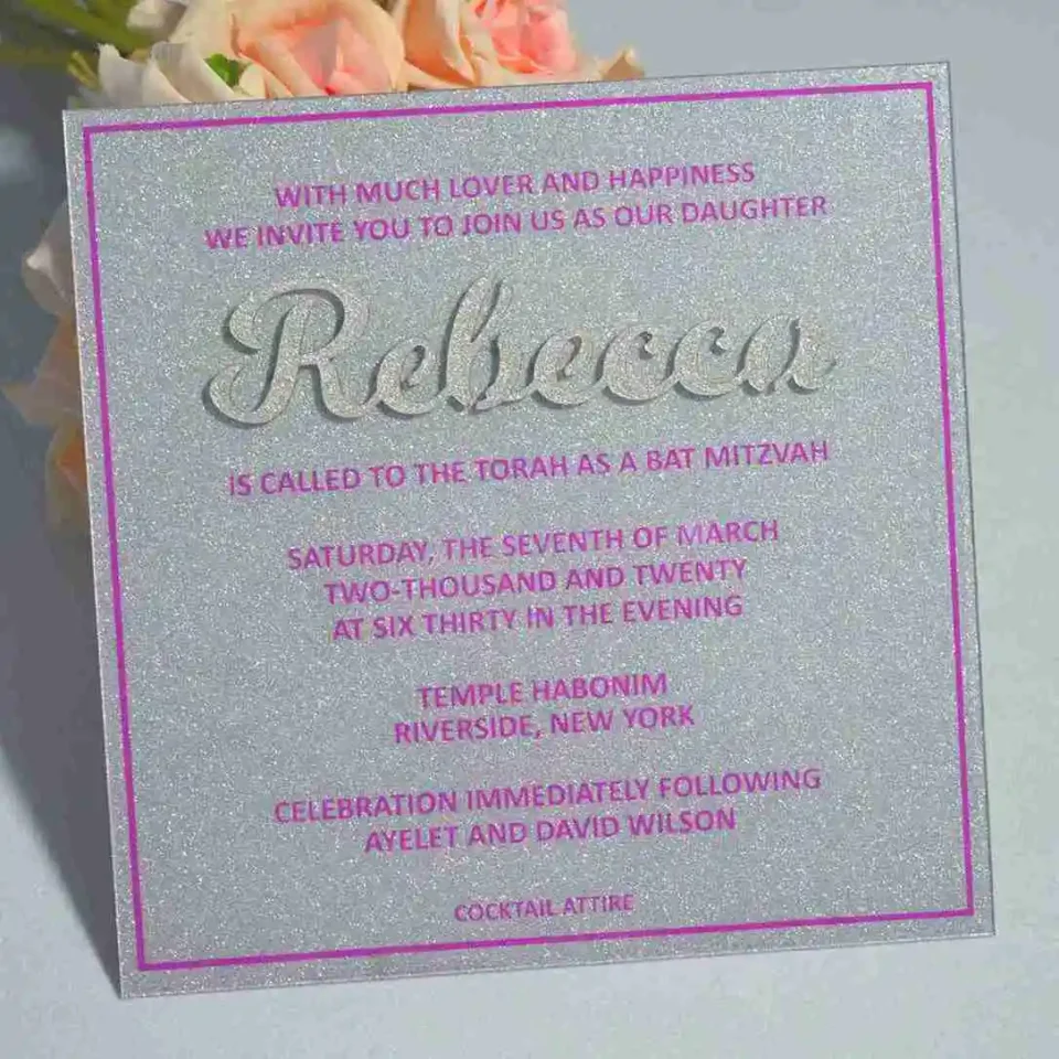 Bar or Bat Mitzvah Invitations