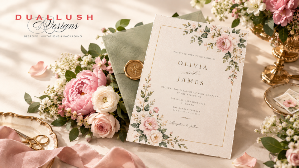 Floral Wedding Invitations
