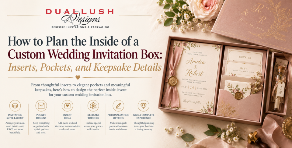 Custom Wedding Invitation Boxes