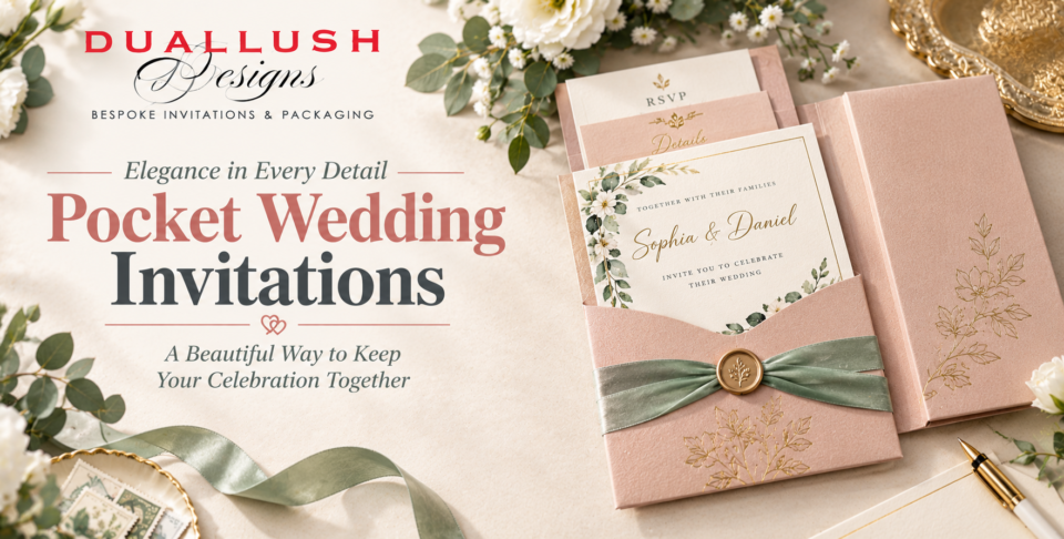 Pocket Wedding Invitations
